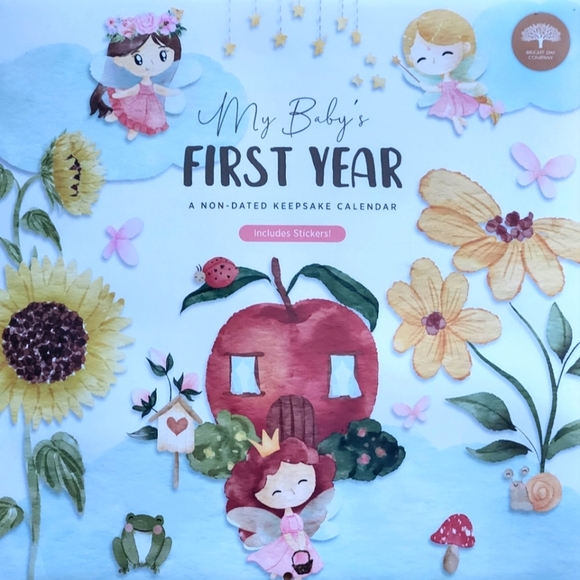 My Baby's First Year Keepsake Calendar with Stickers(Non-dated) SEALED/BRAND NEW - Picture 1 of 2